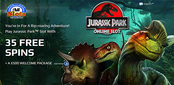 The Jurassic Park Slot Requires No Download