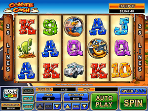 Play Coyote Cash mobile slot now!