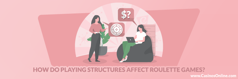 How do Playing Structures Affect Roulette Games