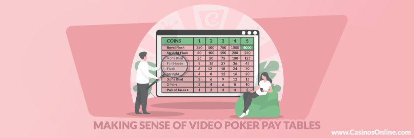 Making Sense of Video Poker Pay Tables