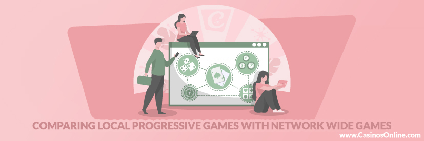 Standalone Progressive Slots Versus Progressive Network Games