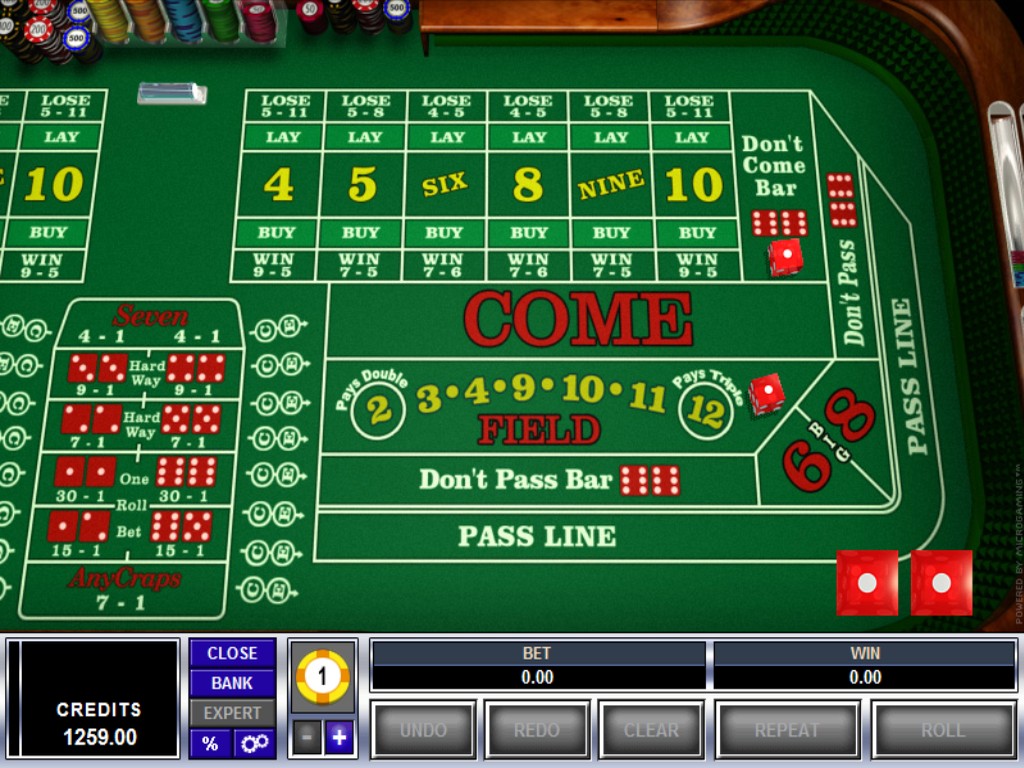 Free online casino table games