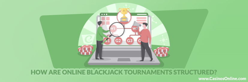 Online Blackjack Tournament Structure