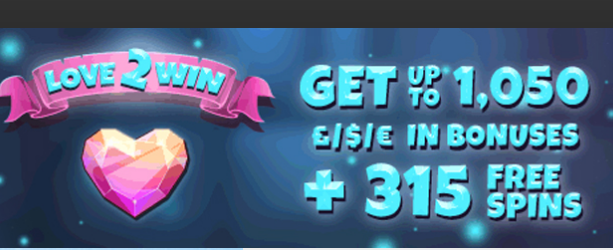 Get €1050 and 315 Free Spins at Casino Palace