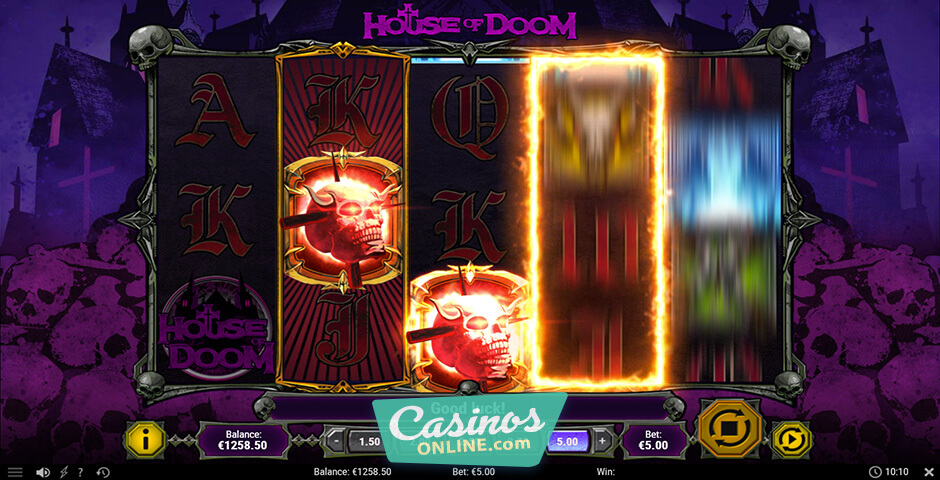 House Of Doom Slot Review Features Ratings And Play Bonus