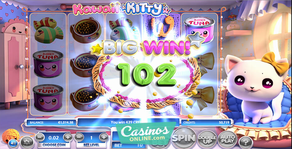 Brand New Slot Kawaii Kitty Released From Betsoft