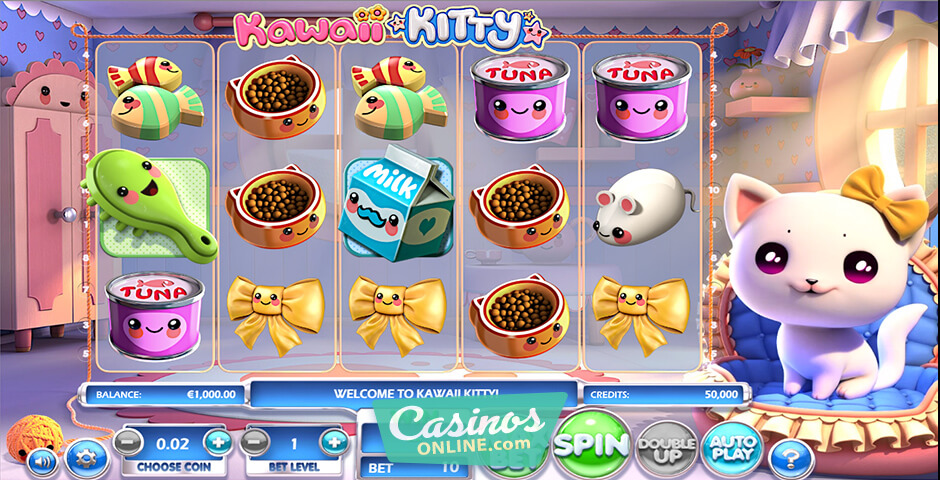 Brand New Slot Kawaii Kitty Released from Betsoft