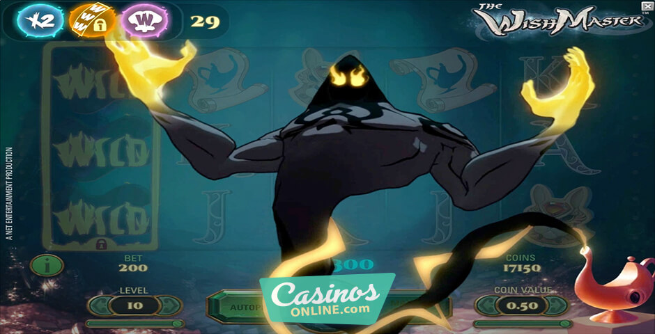 The Wish Master Slot Released by Net Entertainment