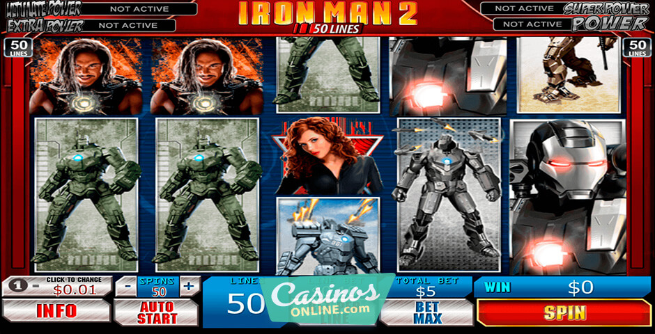 Iron Man 2 Slot