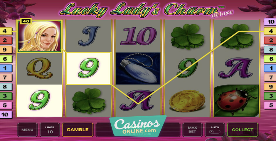 lucky ladys charm deluxe casino slot