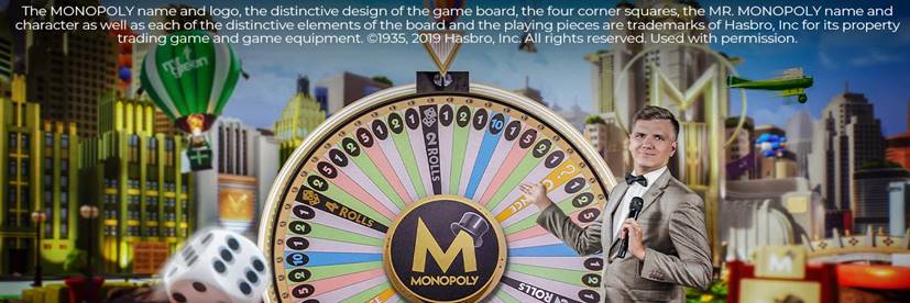 Play MONOPOLY LIVE at Mr. Green for Some Amazing Cash Rewards
