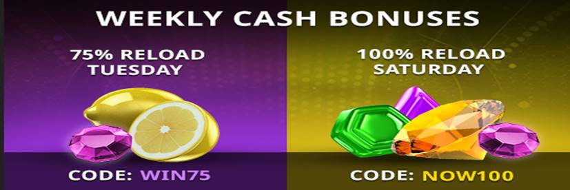 Time to Reboot at VipSlots Casino with Reload Bonus