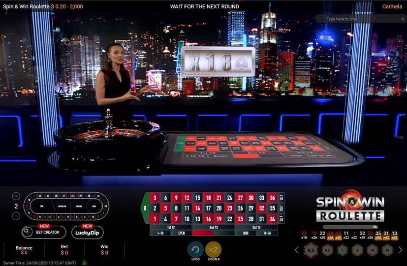 Spin & Win Roulette Gameplay