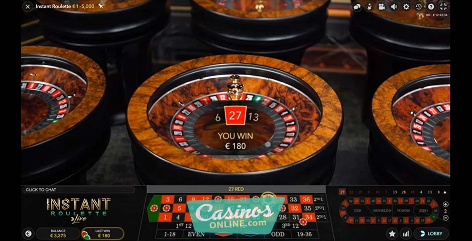 Instant Play Roulette