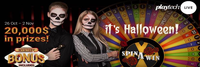 Spooky Spin & Scary Wins at Playtech Casinos This Halloween