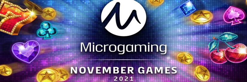 Check out Microgaming’s Latest Slots in November 2021