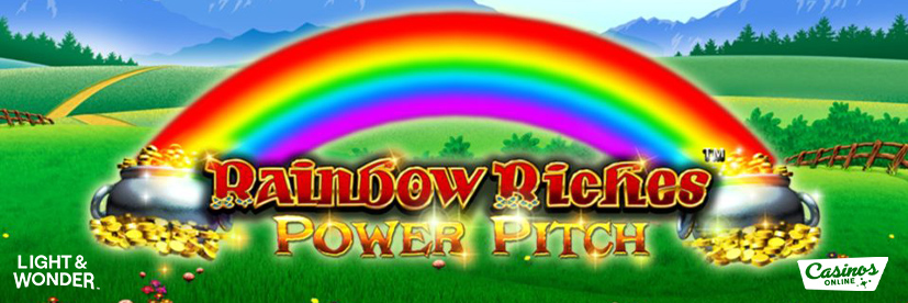 Rainbow Riches Power Pitch New Slot Game