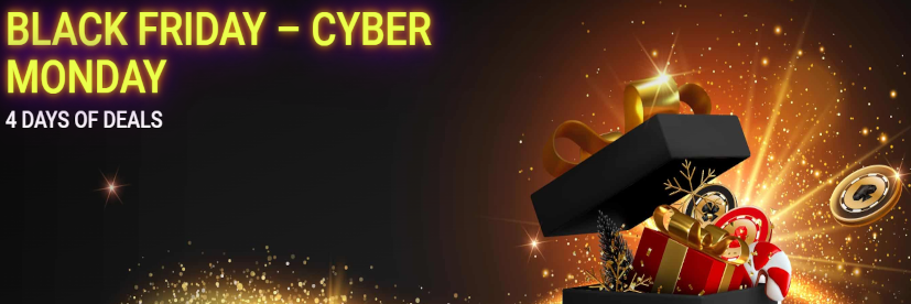 Casino Palace Wishes You Happy Holidays with Their Black Friday – Cyber Monday Promotion