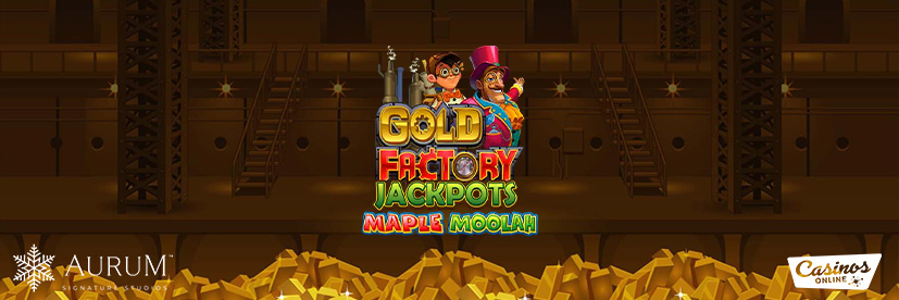 Aurum Gold Factory Jackpots Slot