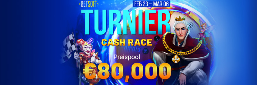 Check Out King Billy’s Betsoft Cash Race Tournament