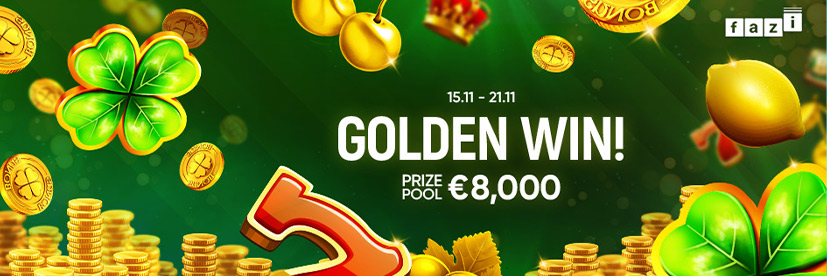 Score a Golden Win Worth up to €1,500 at 1xBet Casino